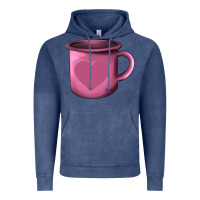 Vintage Denim Valentine's Day heart mug Vintage Hoodie - AdoDesignShop