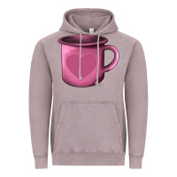 Vintage Zinc Valentine's Day heart mug Vintage Hoodie - AdoDesignShop