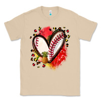 Mushroom fruits and baseball heart Classic Tee - Zillion Design Studio