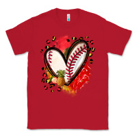 Red fruits and baseball heart Classic Tee - Zillion Design Studio