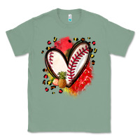 Sage fruits and baseball heart Classic Tee - Zillion Design Studio
