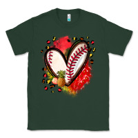 Sports Green fruits and baseball heart Classic Tee - Zillion Design Studio