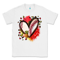 White fruits and baseball heart Classic Tee - Zillion Design Studio