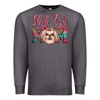 Charcoal Heather love shih tzus Premium Sweatshirt - JahusDesignShop