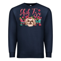 Navy love shih tzus Premium Sweatshirt - JahusDesignShop