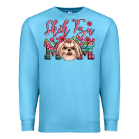 Ocean Blue love shih tzus Premium Sweatshirt - JahusDesignShop
