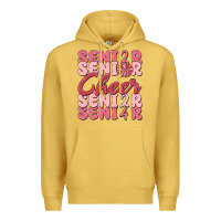 Antique Gold senior cheer 2024 Premium Hoodie - MaliasSmallBusiness