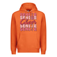 Carrot senior cheer 2024 Premium Hoodie - MaliasSmallBusiness