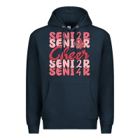 Navy senior cheer 2024 Premium Hoodie - MaliasSmallBusiness