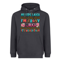 Smoke my kids laugh because they think i'm crazy Heavyweight Hoodie - JahusDesignShop