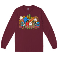 Burgundy diamonds are a girls best friend Long Sleeve Tee - texasbilliewilder
