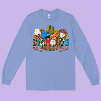 Long Sleeve Tee diamonds are a girls best friend
