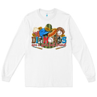 White diamonds are a girls best friend Long Sleeve Tee - texasbilliewilder