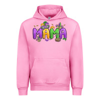 Fuchsia Pink mardi gras mama Urban Hoodie - MaliasSmallBusiness