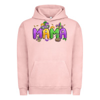 Pigment Salmon mardi gras mama Urban Hoodie - MaliasSmallBusiness
