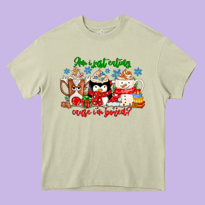 Amiju Sweating Cause Im Bored Heavy Core Tee Designed By Cowhidedigitalart
