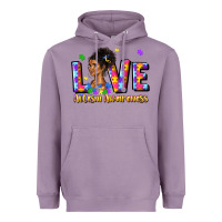Lavender love autism awareness Heavyweight Hoodie - JahusDesignShop