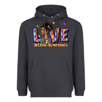 Smoke love autism awareness Heavyweight Hoodie - JahusDesignShop