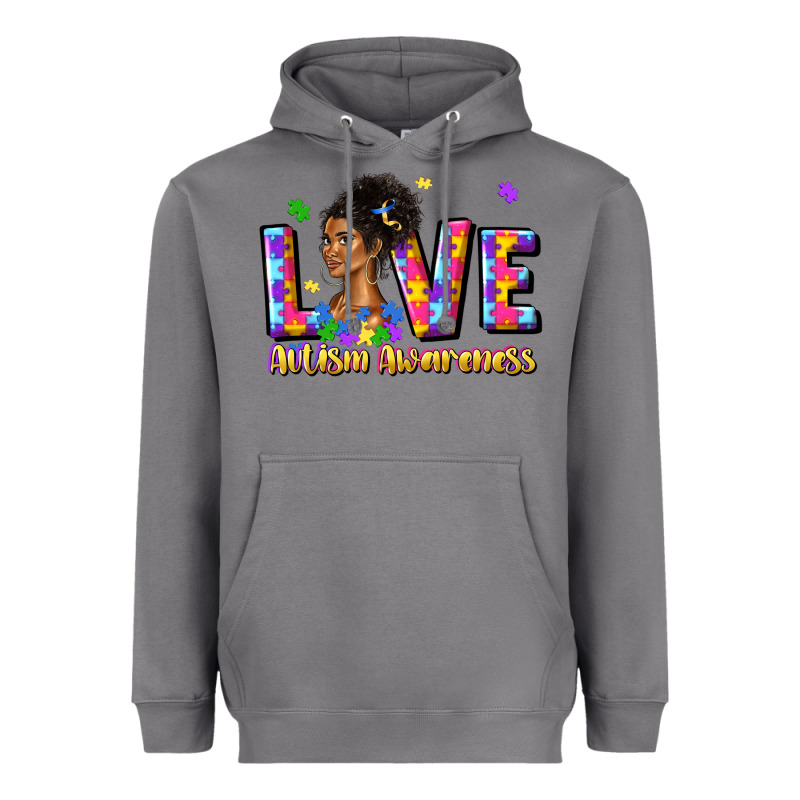 Love Autism Awareness Heavyweight Hoodie by JahusDesignShop | Teevron