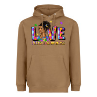 Toasted Coconut love autism awareness Heavyweight Hoodie - JahusDesignShop