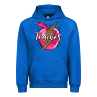 Cobalt teacher lightning bolt valentine s day Urban Hoodie - MaliasSmallBusiness