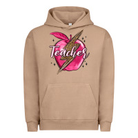 Pigment Burro teacher lightning bolt valentine s day Urban Hoodie - MaliasSmallBusiness