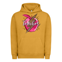 Pigment Peanut Butter teacher lightning bolt valentine s day Urban Hoodie - MaliasSmallBusiness