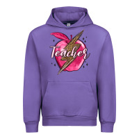 Tulip teacher lightning bolt valentine s day Urban Hoodie - MaliasSmallBusiness