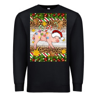 Black christmas pig Premium Sweatshirt - Artiststas