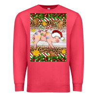 Cardinal christmas pig Premium Sweatshirt - Artiststas