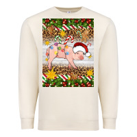 Sandshell christmas pig Premium Sweatshirt - Artiststas