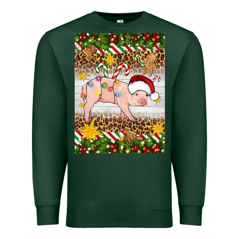 Christmas Pig Premium Sweatshirt by Artiststas | Teevron