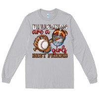 Moon Dust diamonds are a girls best friend baseball Long Sleeve Tee - texasbilliewilder
