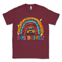 Burgundy bus driver Classic Tee - texasbilliewilder