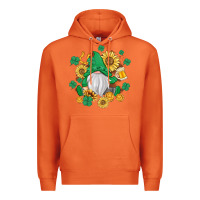 Carrot st patrick's day shamrock sunflowers gnome Premium Hoodie - MaliasSmallBusiness