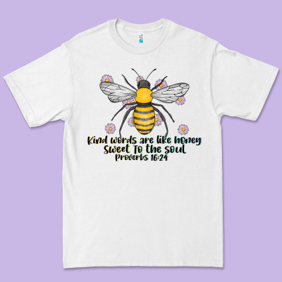 Kinda Words Are Like Honey Sweet To The Soul Premium Tee Designed By Cowhidedigitalart