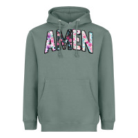 Sage amen Heavyweight Hoodie - JahusDesignShop