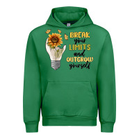Emerald break your limits Urban Hoodie - MaliasSmallBusiness