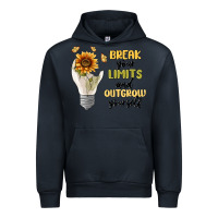 Navy break your limits Urban Hoodie - MaliasSmallBusiness