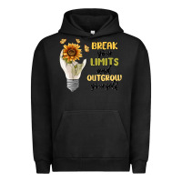 Pigment Black break your limits Urban Hoodie - MaliasSmallBusiness