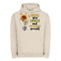 Pigment French Oak break your limits Urban Hoodie - MaliasSmallBusiness