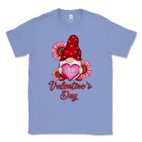 Colony Blue happy valentine's day gnomes with sunflower Classic Tee - RanaPortraitStore