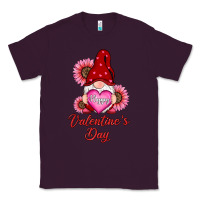 Plum happy valentine's day gnomes with sunflower Classic Tee - RanaPortraitStore