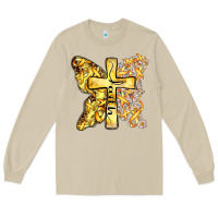 Mushroom faith child cancer cross Long Sleeve Tee - Zillion Design Studio