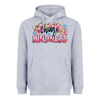 Heather Grey Choose kindness Heavyweight Hoodie - JahusDesignShop