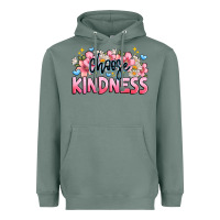 Sage Choose kindness Heavyweight Hoodie - JahusDesignShop