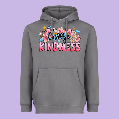 Choose Kindness Heavyweight Hoodie Designed By Jahusdesignshop