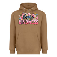 Toasted Coconut Choose kindness Heavyweight Hoodie - JahusDesignShop