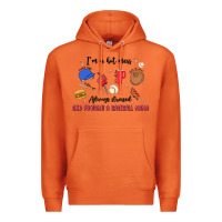 Carrot i'm a hot mess,always stressed,and proudly a baseb Premium Hoodie - MaliasSmallBusiness