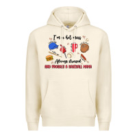 Tofu i'm a hot mess,always stressed,and proudly a baseb Premium Hoodie - MaliasSmallBusiness